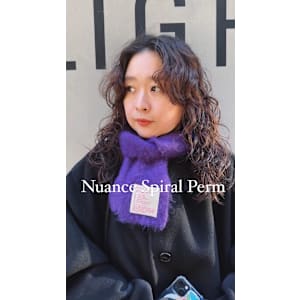 外国人風パーマ/レイヤーパーマ/スパイラルパーマ