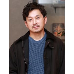 クセ毛風パーマ　ニュアンスパーマ　30代40代　眉カット