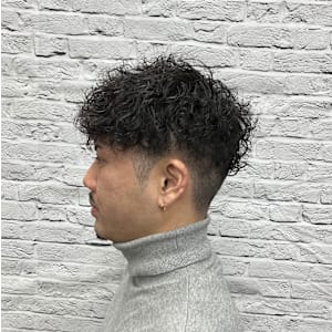 メンズデザインパーマ