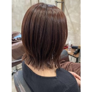 30代40代大人くびレイヤー大人ボブフレンチカジュアル