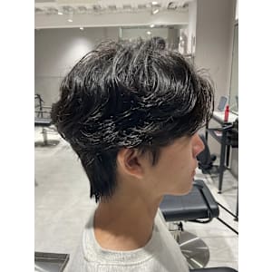 【シャドウパーマ】マッシュ/メンズパーマ/メンズカット/池袋