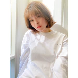 外国人風タッセルボブ