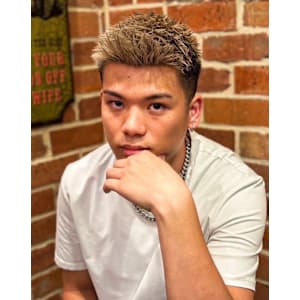 ハイトーンアップバング