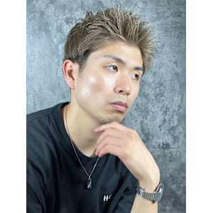 ハイトーンスパイキーショート