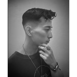 バーバースタイル/美容院/メンズカジュアル/ツーブロック/フ