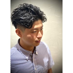 宮城リョータパーマ×ローフェード