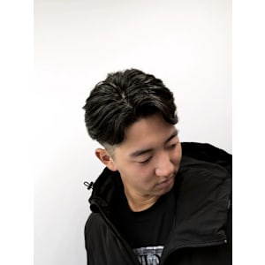 ツーブロックマッシュ