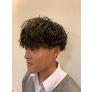 ツイスパ×マッシュ