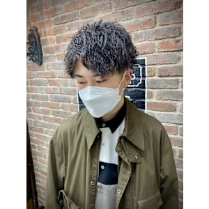 ツイストスパイラル/床屋//バーバー/メンズ