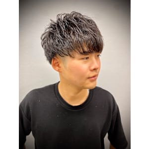 メンズパーマ/理容室/メンズ美容院/ビジネスヘア