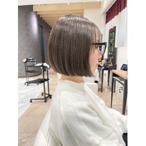 切りっぱなしボブ/ミニボブ/タッセルボブ/20代30代40代