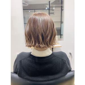 Francesca.bob×明るめグレージュ