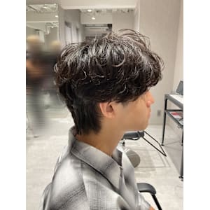 【シャドウパーマ】マッシュ/メンズパーマ/メンズカット/池袋