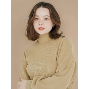 セミロング×レイヤースタイル×enntaku新宿