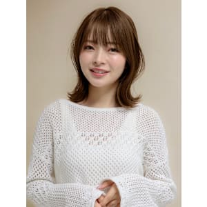  鎖骨ボブ×レイヤースタイル×enntaku新宿