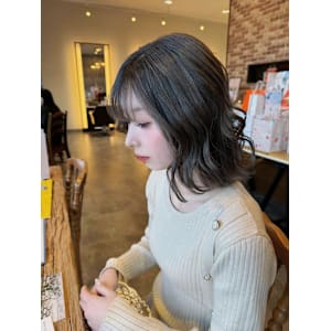 ブリーチベースのワンカラー