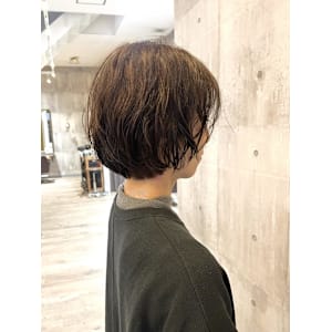 くしゃっとボブパーマ＊ARCH Sayaka＊