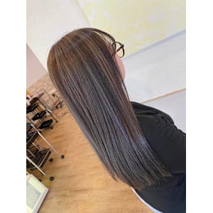 【hair salon Wish】グレージュグラデーション