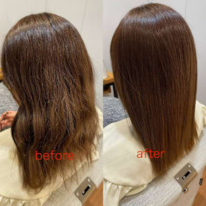 ビフォーアフター(大宮/大宮駅/髪質改善/ヘッドスパ)