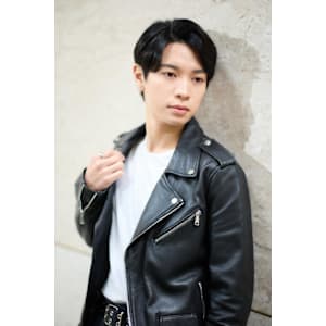 誠実な雰囲気のアップバング