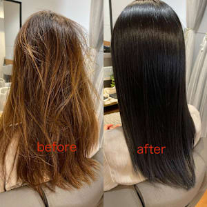 ビフォーアフター(大宮/大宮駅/髪質改善/ヘッドスパ)