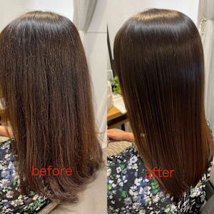 ビフォーアフター(大宮/大宮駅/髪質改善/ヘッドスパ)