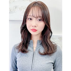 波巻きベージュロング