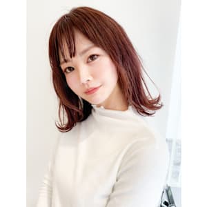 外ハネナチュラルオレンジ