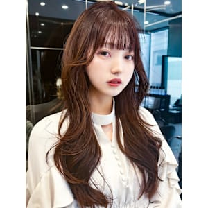 ブラウンレイヤーロング