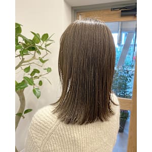池袋 髪質改善 艶髪 切りっぱなし 似合わせボブ♪