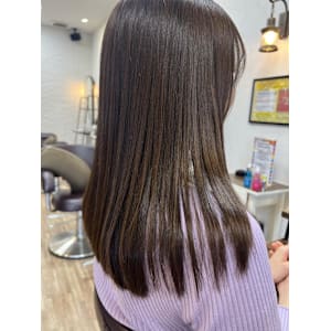 ショコラブラウン／髪質改善トリートメント