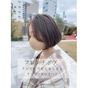 大人可愛い♪フレンチボブ