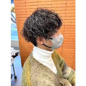 メンズパーマ/ツイストスパイラルパーマ/ツイストパーマ