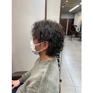 メンズパーマ/ツイストスパイラルパーマ/ツイストパーマ