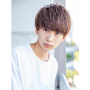 【小久保style】メンズカットツーブロックツイストウルフ