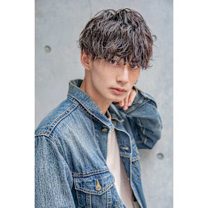 【小久保style】メンズカットツーブロックツイストウルフ