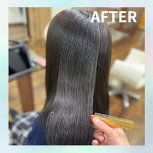 髪質改善×カラー
