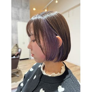 イヤリングカラー ペールラベンダー