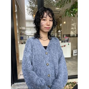 【パーマスタイル/佐藤杏丸】