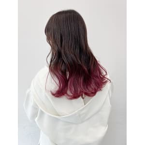 ピンクグラデーション