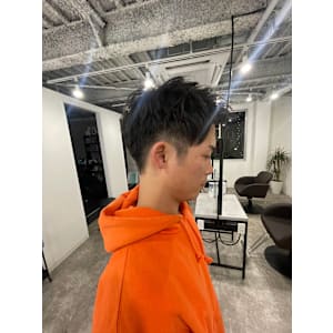 アップバングショート