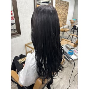エクステ/黒髪/艶髪/長さだしエクステ/池袋