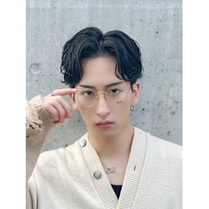 大人ニュアンスセンターパート