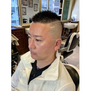 【40代 男性】ロンドンネオボウズ（大宮/バーバー）