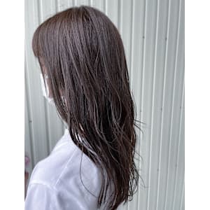 ブリーチなしブルージュカラー