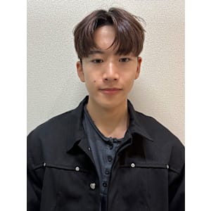 コンマヘアー×ダウンパーマ/韓国ダウンパーマ韓国メンズヘア