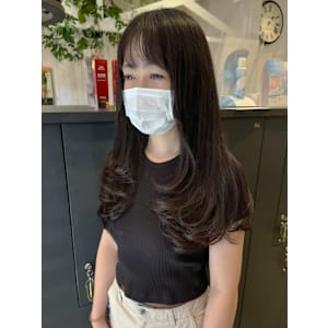 韓国風レイヤーカット/レイヤーカット/韓国/越谷