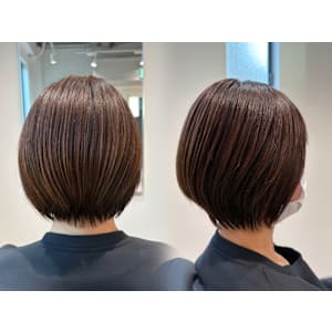 骨格補正！グラデーションボブ◎