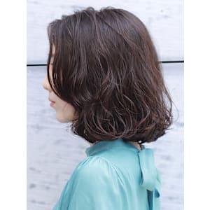 大人ミディアムパーマ - INCEPTION  GINZA 銀座【インセプション】掲載中