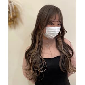 インナーカラー『ミルクティーベージュ』